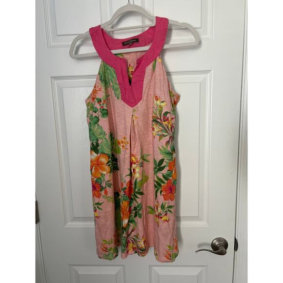 Tommy Bahama Dresses & Skirts - Tommy Bahama Pink Tropical Floral Dress – Estimated Size Large